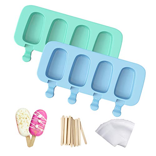 Minimalist Popsicles Molds, Ozera 2 Pack Homemade Cake Pop for Daily Use
