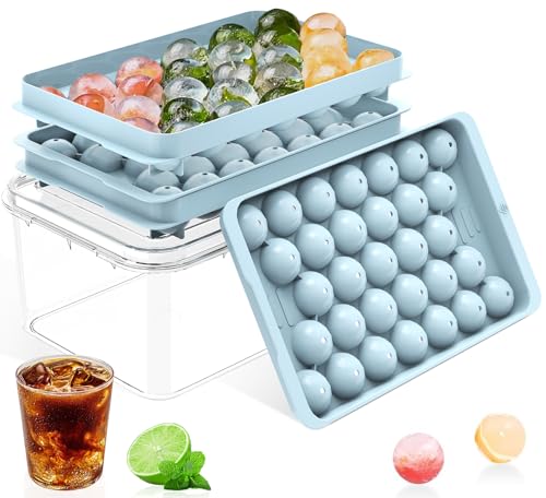 Minimalist Ice Cube Tray with Lid and Bin – for Daily Use