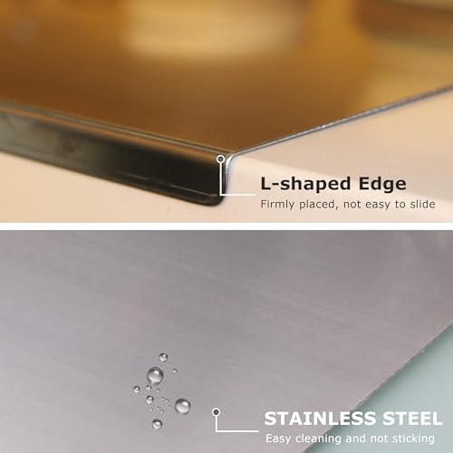 Eco-Friendly Stainless Steel Cutting Boards for Kitchen, Kneading Cutting