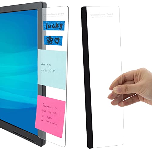 Minimalist MDOZQ Office Desk Accessories 2pcs Computer Monitor Set