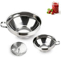 Modern Canning Funnel with Strainer, Wide Mouth Funnels for Kit