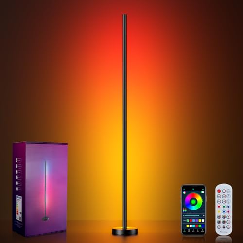 top-tier OIYN Smart RGBICW LED Corner Floor Lamp - 16 Essentials