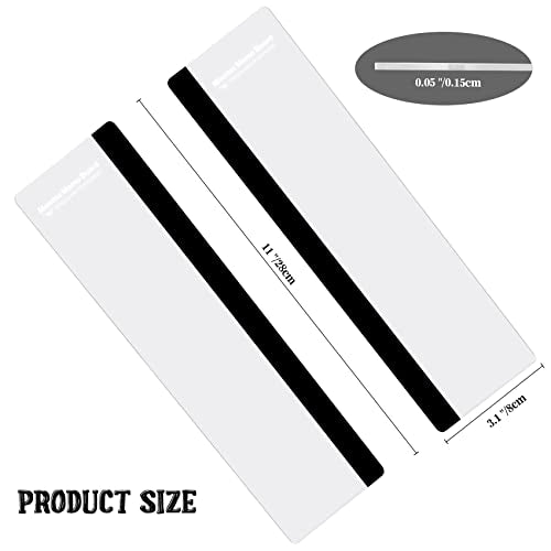 Minimalist MDOZQ Office Desk Accessories 2pcs Computer Monitor Set
