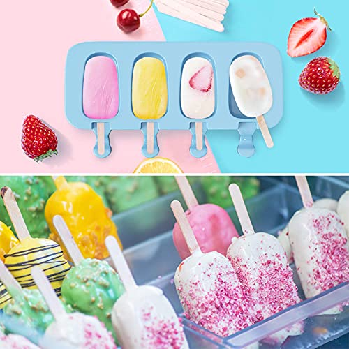 Minimalist Popsicles Molds, Ozera 2 Pack Homemade Cake Pop for Daily Use