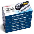 Classic Officemate Standard Staples, 5 Boxes General Purpose Collection