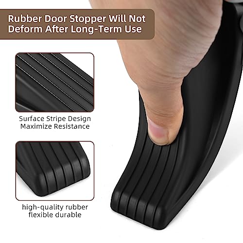 Modern JZWBLILY Door Stoppers for Bottom of Door on Floor,